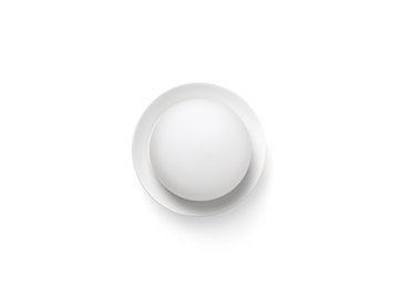 Faro May - plafondlamp - Ø 12 x 8 cm - 4W LED incl. - IP44 - wit