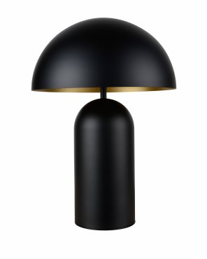 Artdelight Best - tafellamp - Ø 35 x 50 cm - zwart/goud