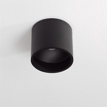 SHOWROOMMODEL - Artdelight Ormond - plafondverlichting - Ø 11 x 10 cm - 7W dimbare LED incl. - IP54 - zwart