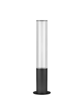 Nova Luce Iman - tuinpaal - Ø 16 x 65,5 cm - 18W LED incl. - IP65 - zandzwart