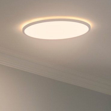 Nordlux Oja - plafondverlichting - Ø 42,4 x 2,3 cm - 24W LED incl. (3000K/4000K) - IP54 - wit