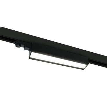 ONE Light Adjustable LED Linear Track Light - 3-fase railsysteem - 50 x 6 x 10 cm - 40W LED incl. - zwart - witte lichtkleur