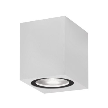 Nova Luce Nero - buiten wandverlichting - 6,7 x 8 x 8 cm - IP54 - wit