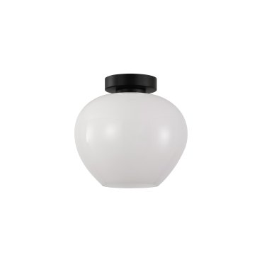 Artdelight Windsor - plafondlamp - Ø 24 x 22,7 cm - wit