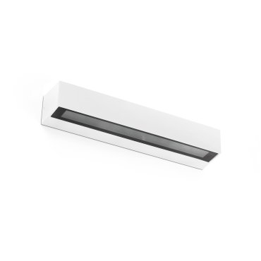 Faro Doro - wandverlichting - 38 x 7,5 x 5,8 cm - 20W LED incl. - IP65 - mat wit