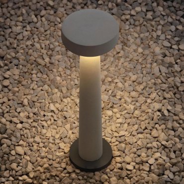 Nova Luce Cram - tuinpaal - Ø 11,5 x 50 cm - 5W LED incl. - IP65 - zand