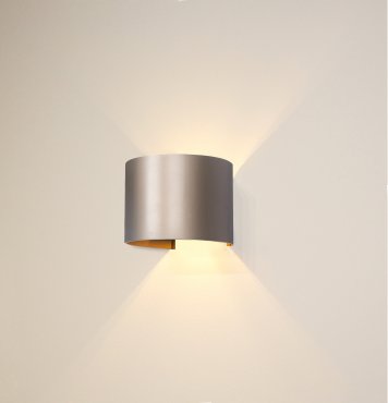 Artdelight Gyro - wandlamp - 9,7 x 13 x 11,2 cm - champagne