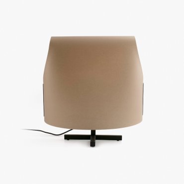Faro Luang - tafellamp - 42 x 30 x 46,5 cm - karamel/zwart