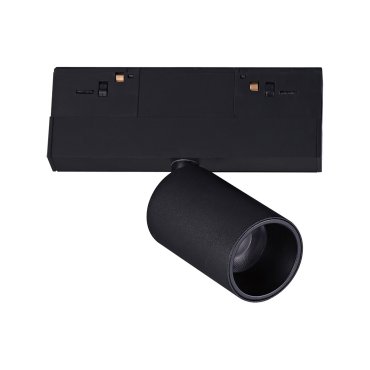 SHOWROOMMODEL - VK Lighting Kona - magnetisch railsysteem - railspot - 13,9 x 4,5 x 12,6 cm - 7W LED incl. - 1-10V dimbaar - zwart