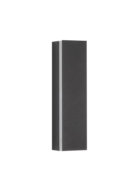 Nova Luce Colby - 5 x 4,2 x 20 cm - 12W LED incl. - zandzwart