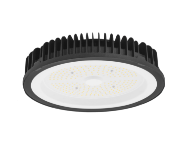 Century Italia Discovery Max - plafond/hanglamp - Ø 26 x 6 cm - 150W LED incl. - IP65 - zwart