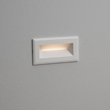 Nova Luce Vivion - inbouw wandverlichting - 10 x 5 x 6,5 cm - 1W LED incl. - IP54 - zandwit