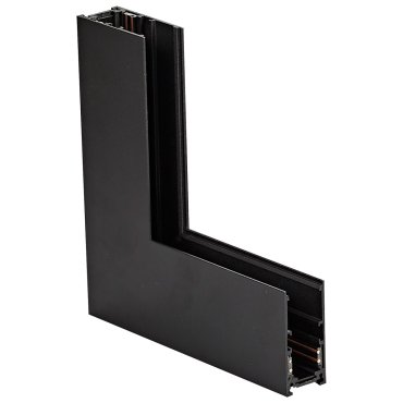 VK Lighting Kona - magnetisch railsysteem - vertikaal inwedig opbouwhoekprofiel - 6 x 17,5 x 17,5 cm - zwart