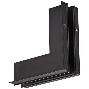 VK Lighting Kona - magnetisch railsysteem - vertikaal uitwendig inbouwhoekprofiel - 7,4 x 17,5 x 17,5 cm - zwart