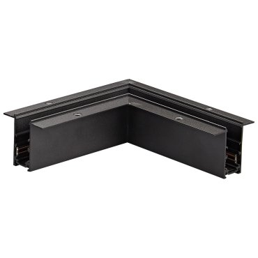 VK Lighting Kona - magnetisch railsysteem - horizontaal inbouwhoekprofiel - 17,5 x 7,4 x17,5 cm - zwart