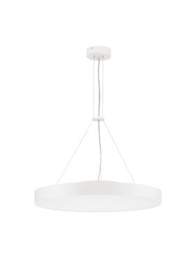 Nova Luce Perfect Profile - hanglamp - Ø 60 x 120 cm - 40W dimbare LED incl. - wit