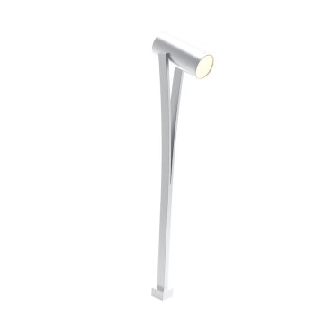 VK Lighting Stili - tuinpaal - 7,5 x 19,4 x 80 cm - 10W LED incl. - wit