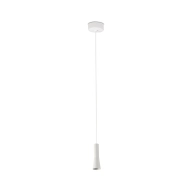 Faro Nina - hanglamp -  Ø 4 x 13 cm - 4W LED incl. - wit