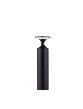 Nova Luce Pistillo - tuinpaal - Ø 14,5 x 50 cm - 13W LED incl. - IP65 - zandzwart