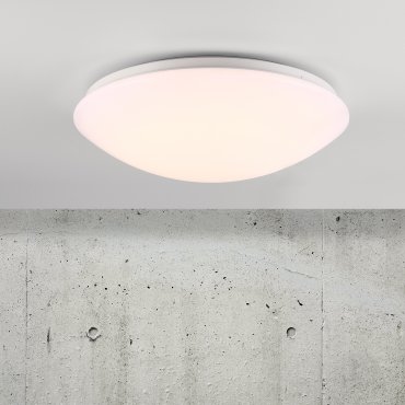 Nordlux Ask Sensor - plafondverlichting met sensor- Ø 36 cm - 18W LED incl. - IP44 - wit