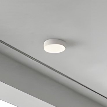 Nova Luce Judi - plafondlamp - Ø 22 x 6 cm - 20W LED incl. - IP65 - wit