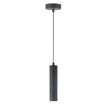 VK Lighting Antalasso - hanglamp - Ø 4,5 x 125 cm - zwart
