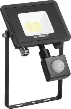 Sylvania Start Flood Flat - verstraler met infraroodsensor - 12,5 x 19 x 5,2 cm - 27W - IP65 - zwart