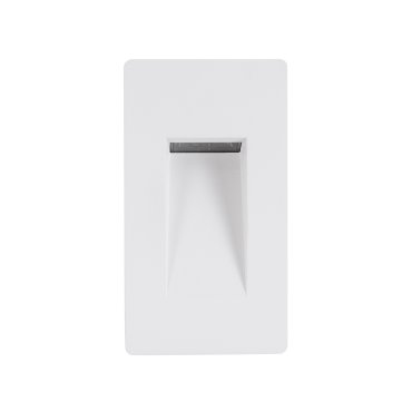 Nova Luce Cove - buiten wandverlichting - 7,7 x 3,8 x 14 cm - 1,5W LED incl. - IP54 - mat wit