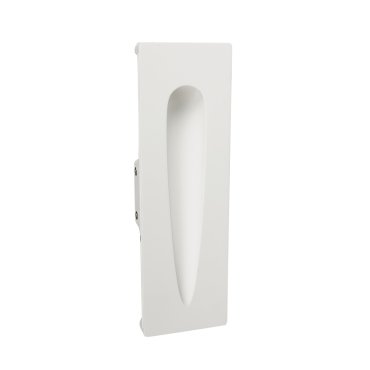 VK Lighting Gypsum - inbouw wandverlichting - 10 x 4,5 x 32 cm - 1W LED incl. - wit