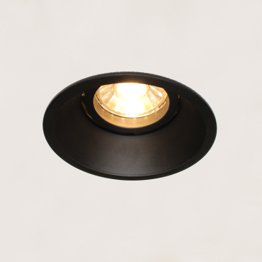 Artdelight Candice - inbouwspot - Ø 85 mm x Ø 75 mm inbouwmaat - zwart