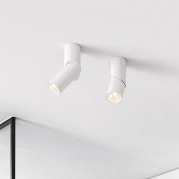 Nova Luce Oberon - opbouwspot - Ø 6 x 18 cm - 6W LED incl. - wit