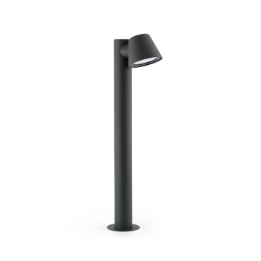Faro Gina - tuinpaal - 11,5 x 11 x 70 cm - IP44 - donkergrijs