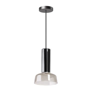 ETH Beal - hanglamp - Ø 18 x 200 cm - smoke groen