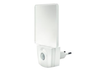 Integral led Nightlight - nachtlampje - met dag en nachtsensor - 7,6 x 11,3 cm - wit en transparant