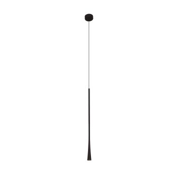 Maxlight Coffee 60 - hanglamp - Ø 3 x 160 cm - 7W LED incl. - zwart
