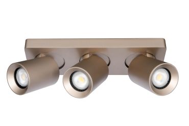 Artdelight Megano - opbouwspot 3L - 30 x 10 x 11,5 cm - champagne