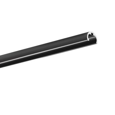 KLUS PIKO-O - profiel - Ø 1,05 cm - geanodiseerd zwart