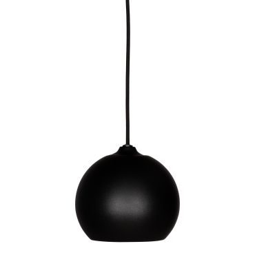 Projectlight Apollo - hanglamp - Ø 12 x 200 cm - zwart