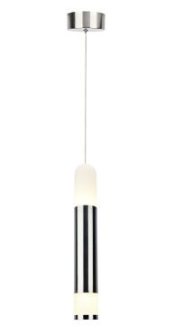 AEG Abby - hanglamp - Ø 10 x 120 cm - 10W LED incl. - nikkel