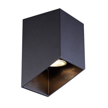 Zuma Line Quby SL - opbouwspot - 13 x 8 x 8 cm - zwart