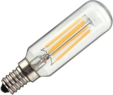 ETH LED lamp - Ø 2,5 x 8,5 cm - E14 - 4W niet dimbaar - 1800K - transparant