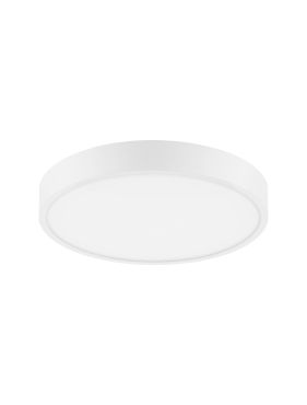 Nova Luce Perfect Profile - plafondlamp - Ø 40 x 10 cm - 24W dimbare LED incl. - wit