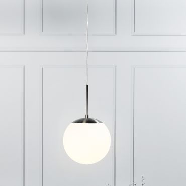 Nordlux Cafe - hanglamp - Ø 25 x 218 cm - opaal wit