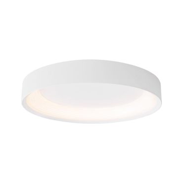 Maxlight Tornado - plafondlamp - Ø 29 x 6,5 cm - 10W LED incl. - wit
