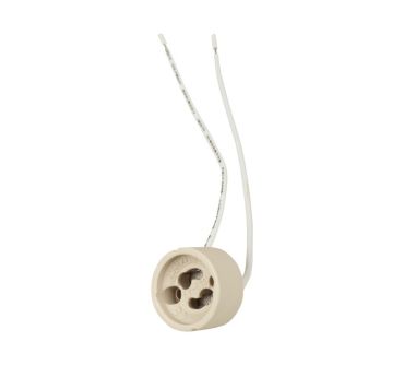 Elmark GU10 Fitting - GU10 lampenhouder - 2,7 x 1,6 cm - keramiek