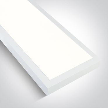 ONE Light UGR19 Backlit - plafondlamp - 120 x 15 x 4,2 cm - 30W LED incl. - wit