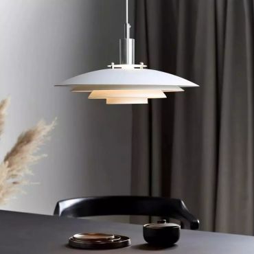 Nordlux Bretagne - hanglamp - Ø 38 x 217 cm - wit