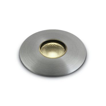 ONE Light Inground Mini Series - grondspot voor buiten - Ø 37 mm  - 1W dimbare LED incl. - IP67 - aluminium