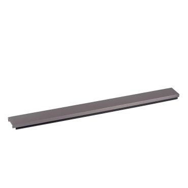 Lucide Linial - magnetisch railsysteem - cover/afdekplaat - 20 cm - zwart mat chroom