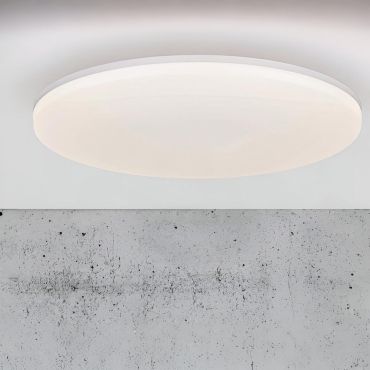 Nordlux Vic - plafondlamp - Ø 35 x 4 cm - 32W LED incl. - IP21 - wit - witte lichtkleur (4000K)